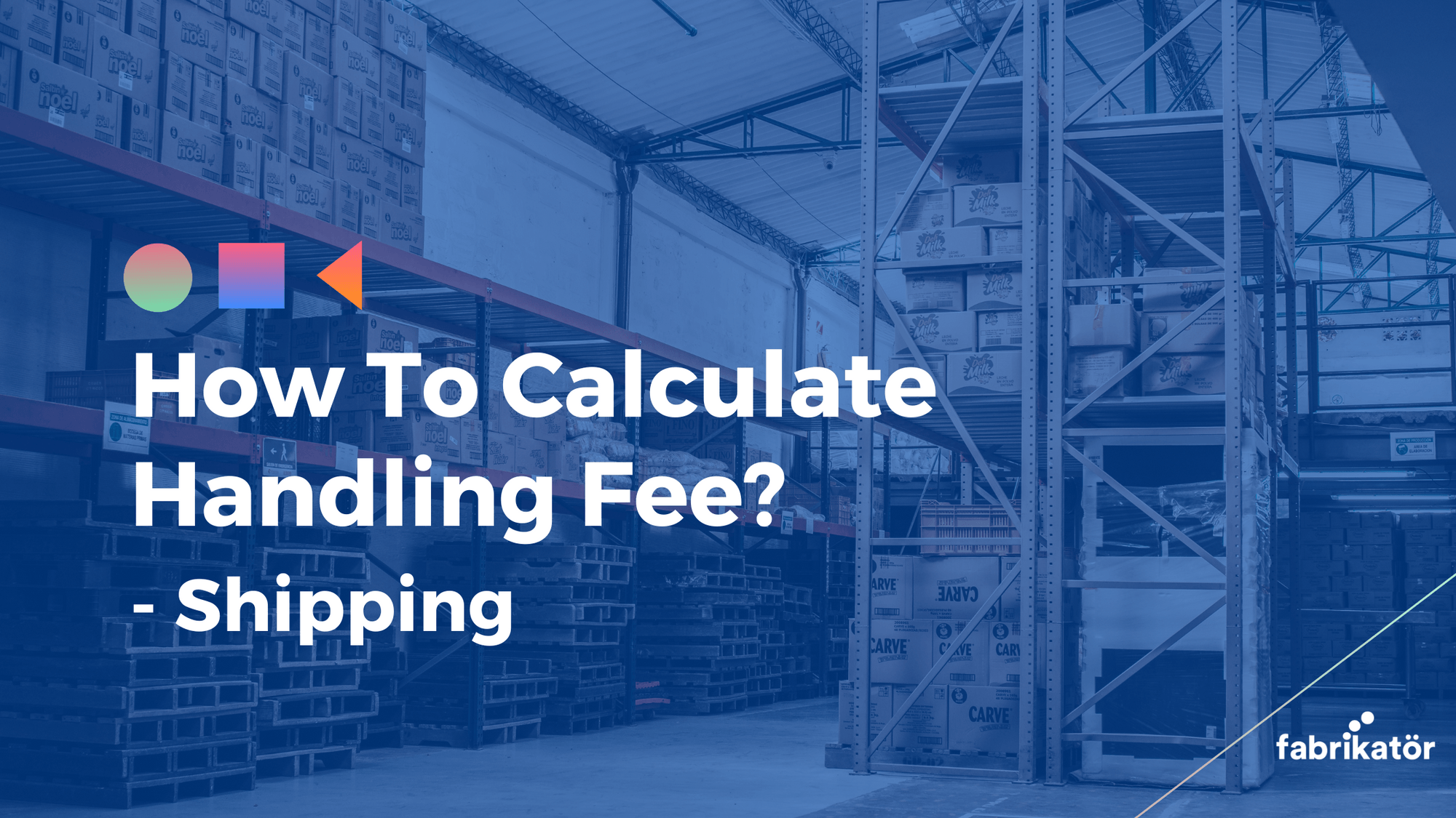 How To Calculate Handling Fee? Shipping